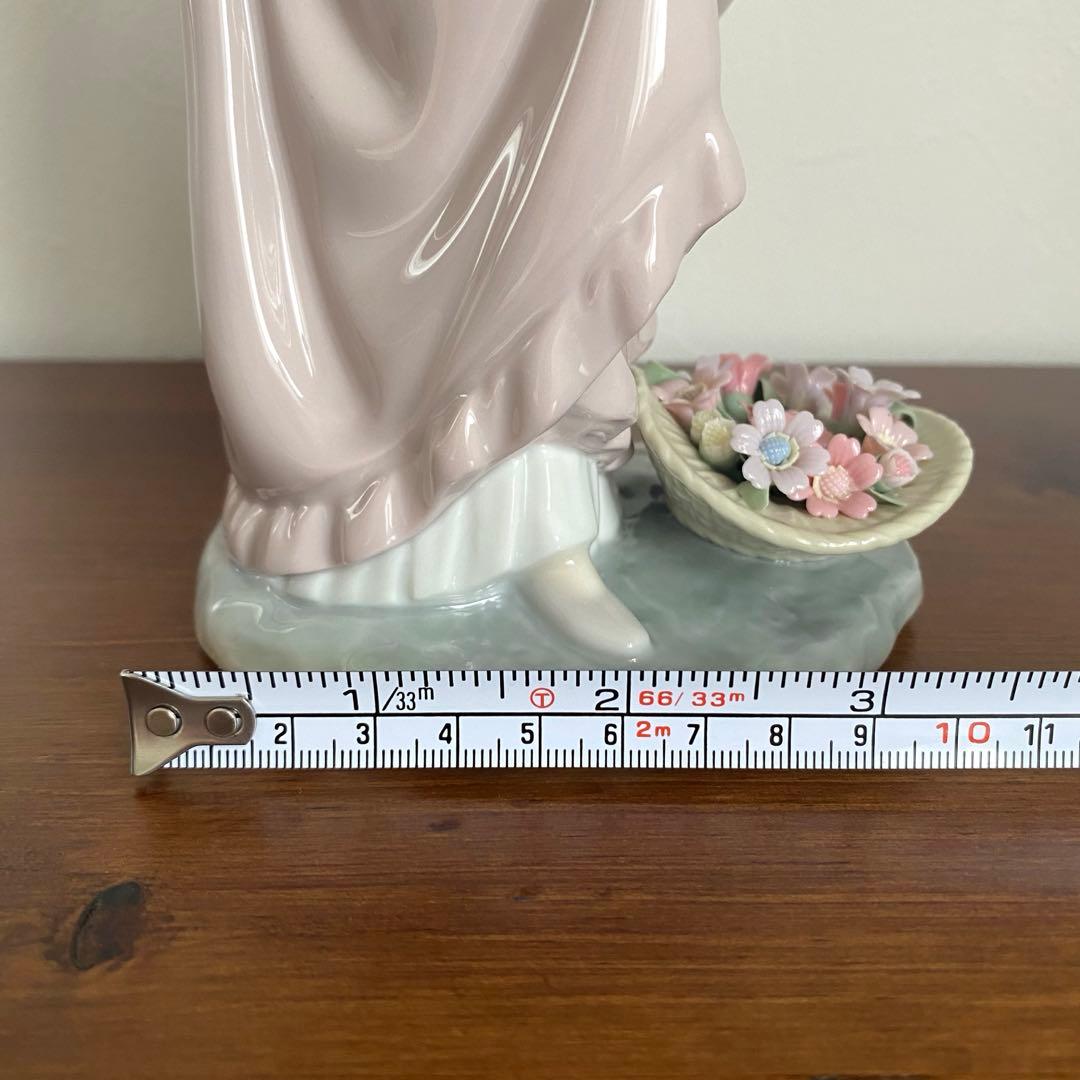 LLADRO リヤドロ 『 花のバスケット 』 置物