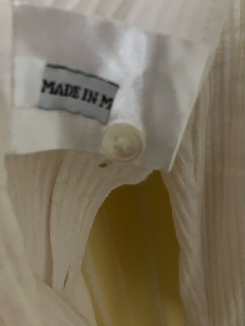 ANN DEMEULEMEESTER ロング ストライプ シャツ