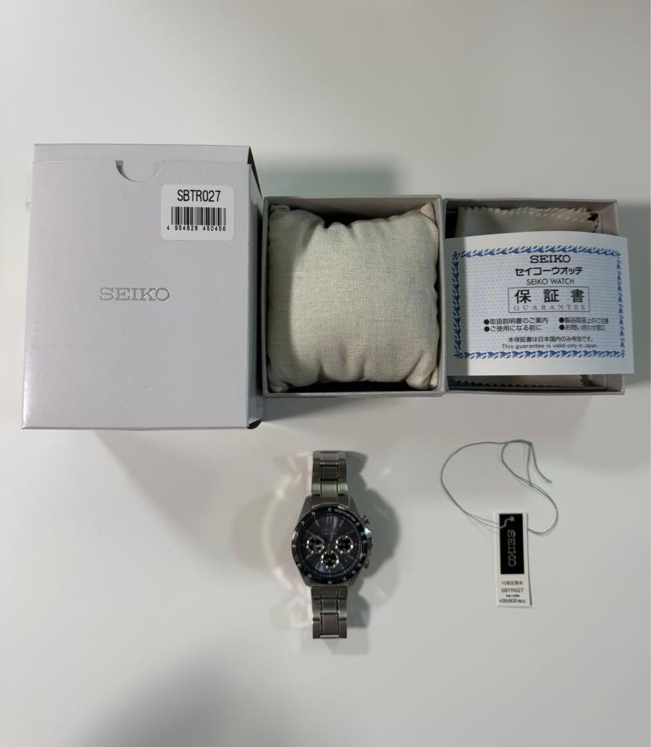 SEIKO メンズ腕時計 セイコー クオーツクロノグラフ SBTR027