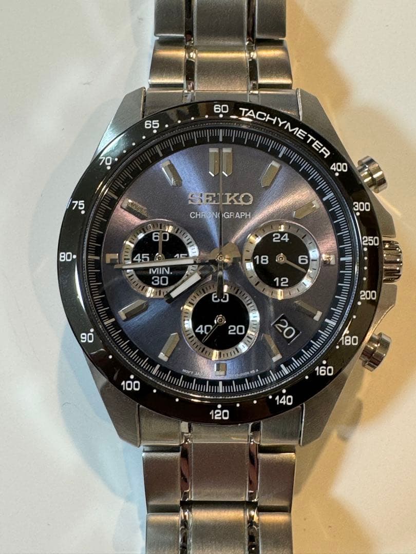 SEIKO メンズ腕時計 セイコー クオーツクロノグラフ SBTR027