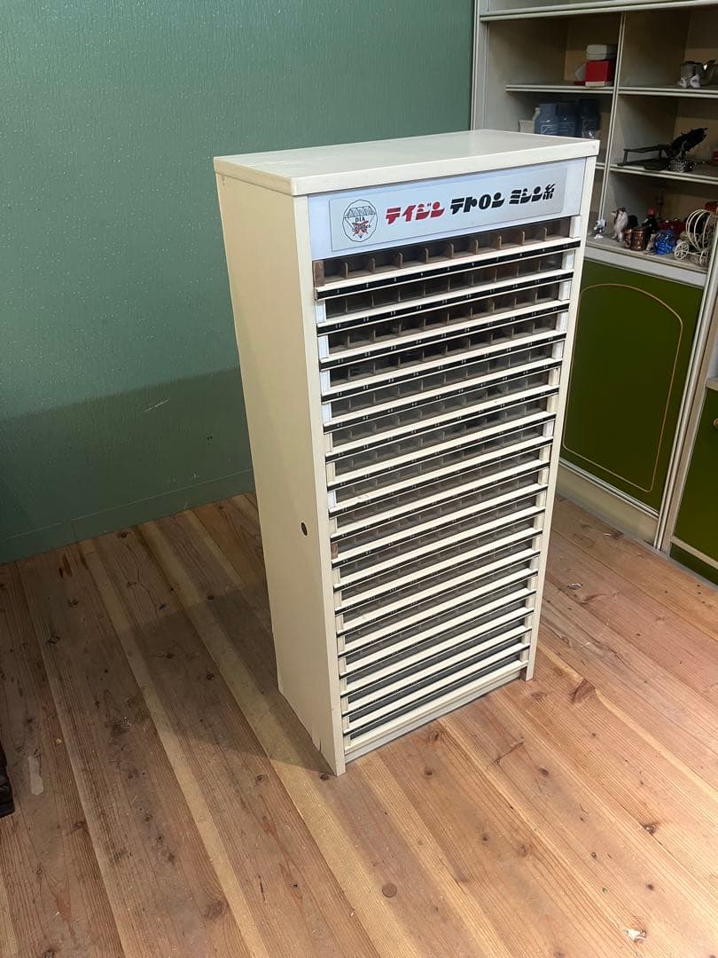 テイジン ミシン糸収納ケース 収納棚 インテリア 昭和レトロ 当時物