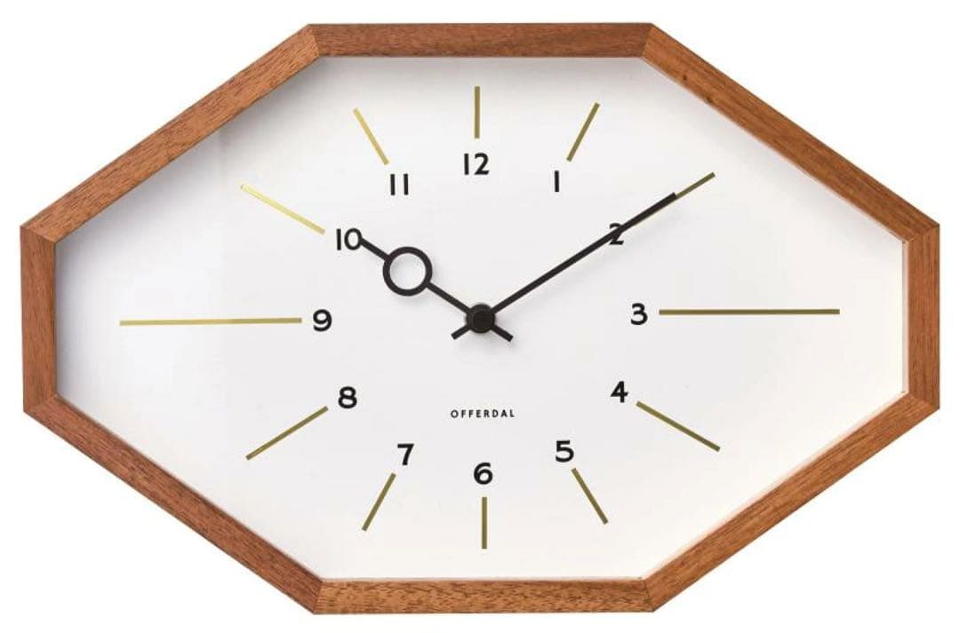 インターフォルム ベルモンテ 壁掛け時計 電波時計 CL-3024 WH