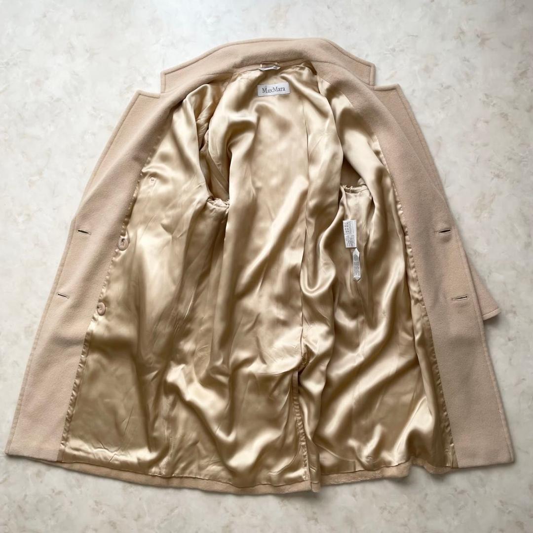 MaxMara チェスターコート　ロングコート ダブルボタン　40 L 白タグ
