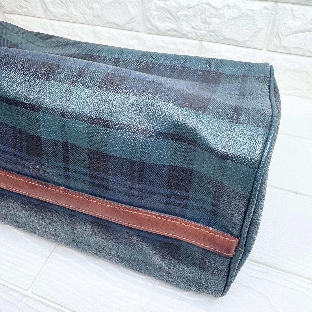 ポロラルフローレン ミニボストンバッグ ブラックウォッチ