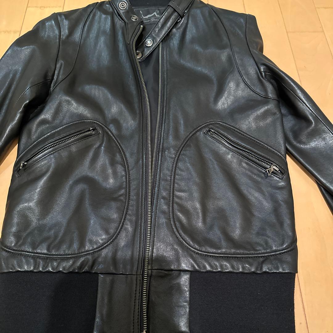 楽一番公式様用 HYSTERIC GLAMOUR 黒革ライダースレディース