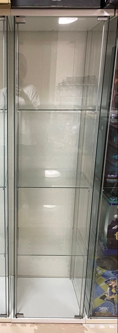 【梱包・発送たのメル便】IKEA デトルフ ガラス扉キャビネット