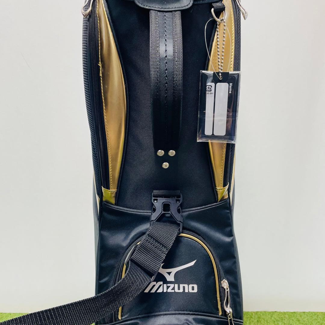 新品未使用 Mizuno ミズノ キャディバッグ ブラック ゴルフ