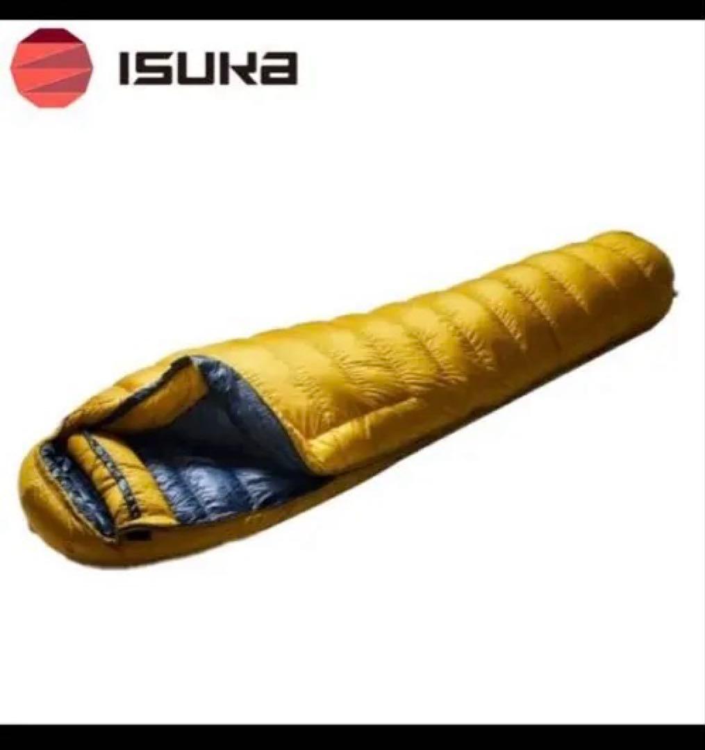 ヒ*ー様 イスカ エアプラス450 寝袋 シュラフ　マスタード