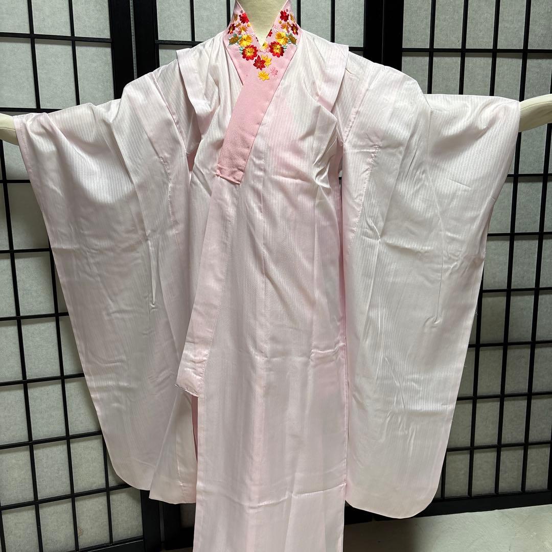 七五三　着物セット　7歳　白色　ピンク色　ブランド　セイコマツダ
