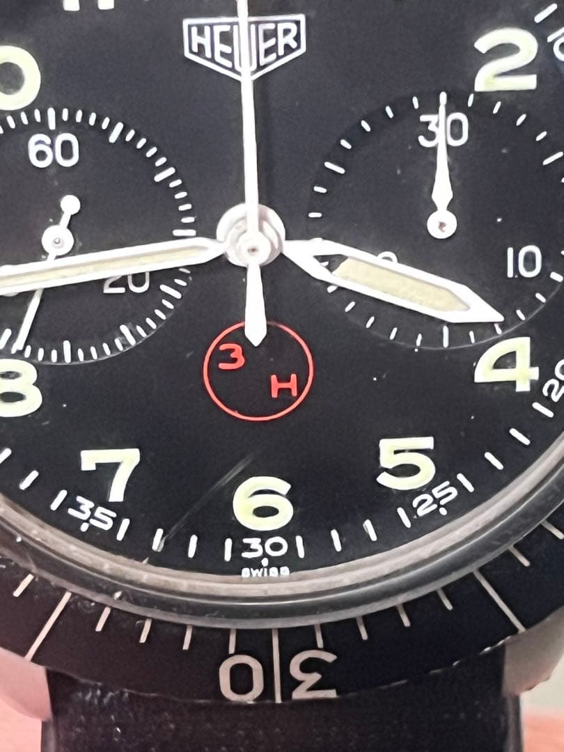 y*n様 ホイヤーHEUER 3H BUNDESWEHR REF.1550SG