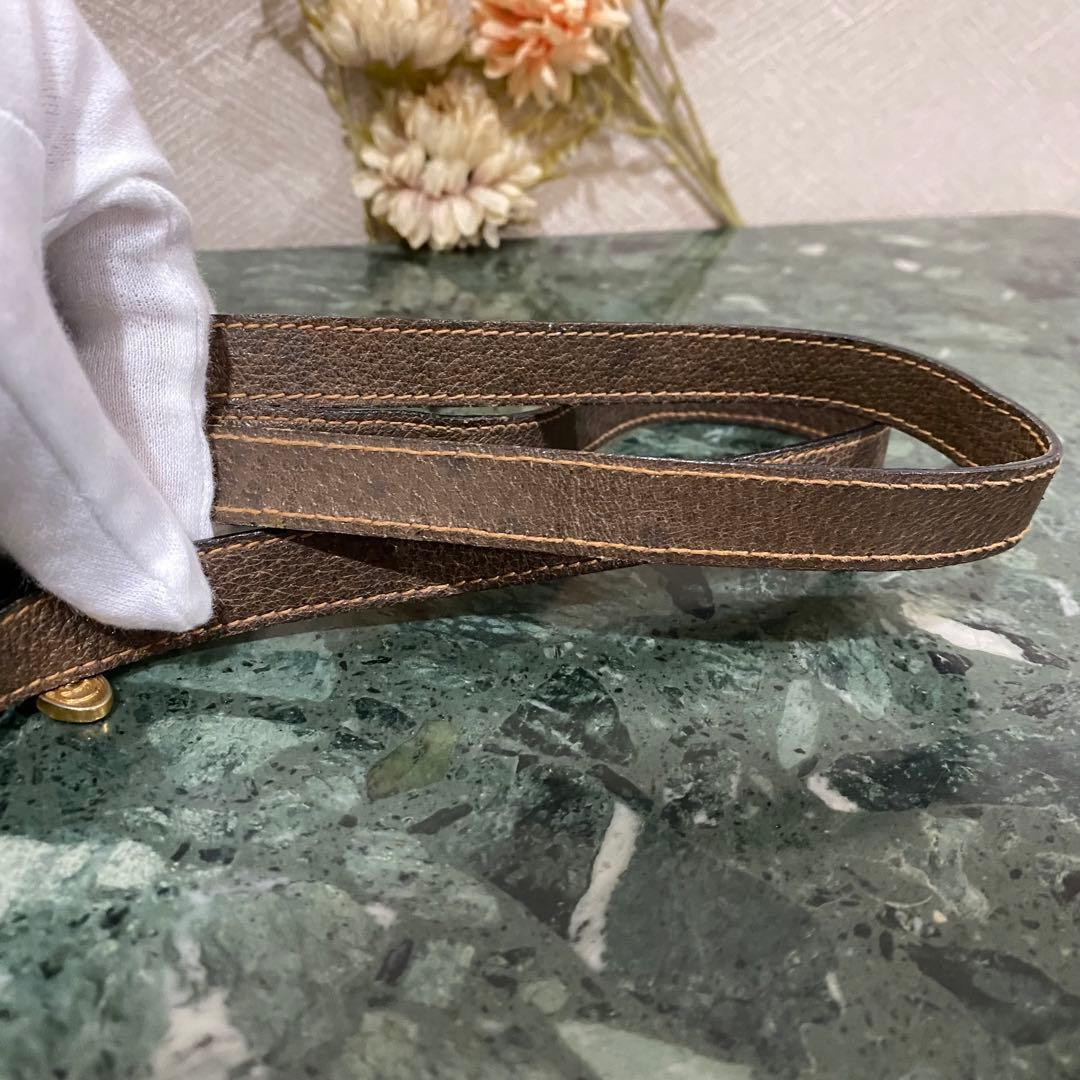 希少 80'S OLD GUCCI シェリーライン ショルダーバッグ GG