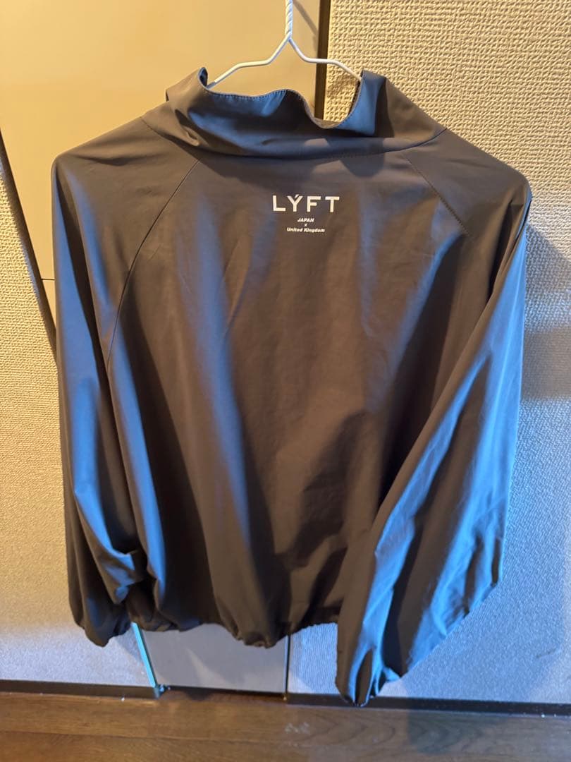 LYFTナイロンジップジャケット ダークグレー