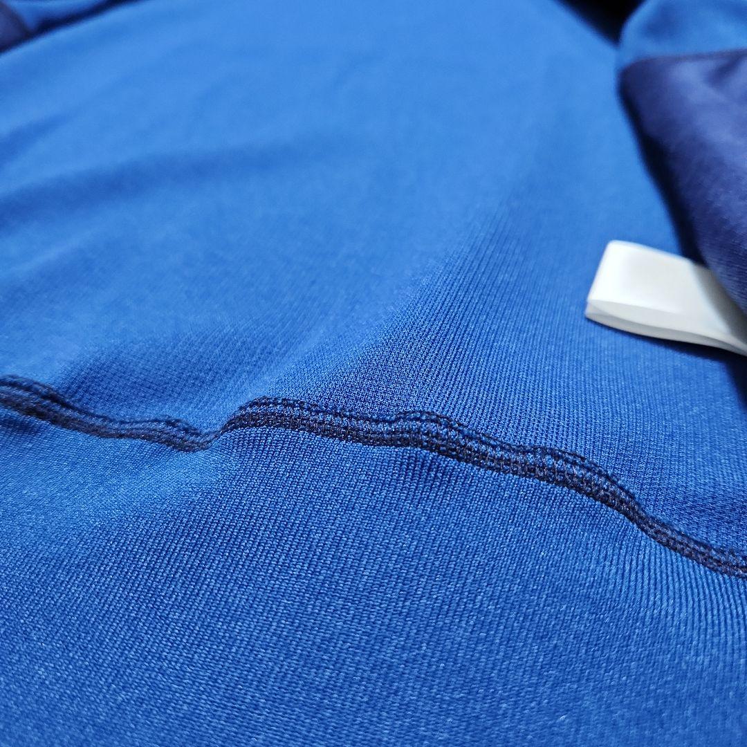 未使用美品☆Rosasen☆ゴルフクォーターゲージブルゾン春秋 L ネイビー