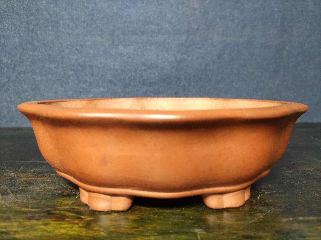 盆栽鉢　　中国宜興　希少品　　複数落款　　早い者勝ち