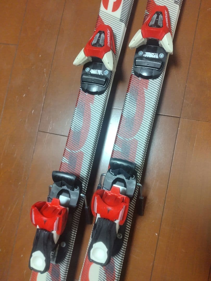 【状態良好☆】140cm　ATOMICスキー板セット♪　送料無料！