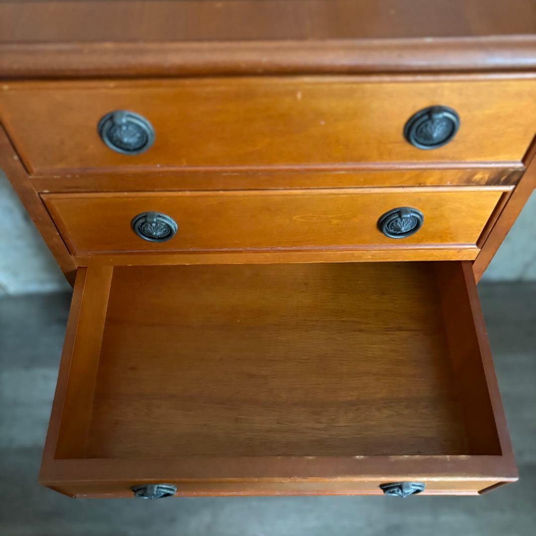 英国ヴィンテージ　6段チェスト　ミドルチェスト