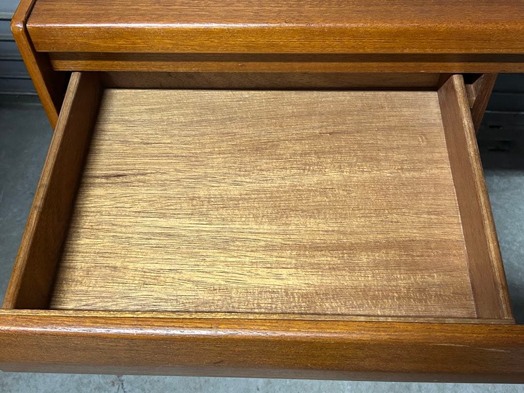 ☆GE206 北欧ヴィンテージ デスク　幅155.5　奥 41　高 67.5cm