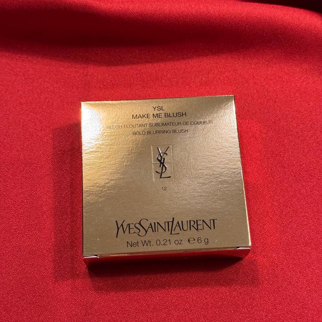 【新品未使用】ＹＳＬ　メイクミーブラッシュ　パウダー　限定色１２　ハニームーン