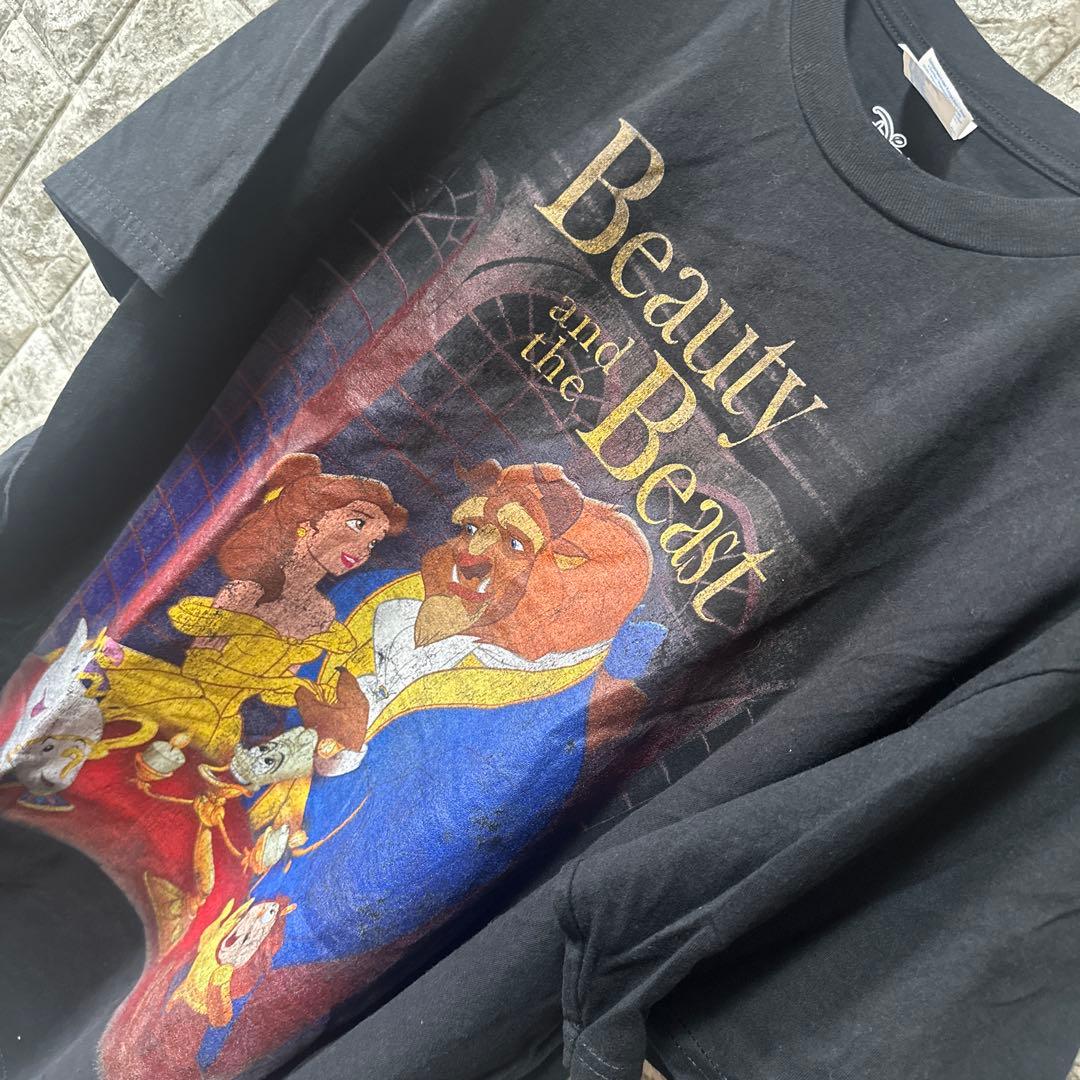 【激レア】　美女と野獣　Tシャツ　00s ヴィンテージ　ディズニー