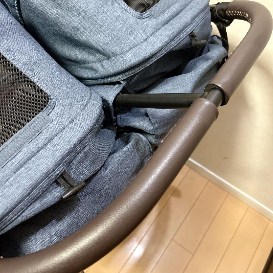 エアバギー ココダブルEX フロムバース AIRBUGGY 未使用レインカバー付