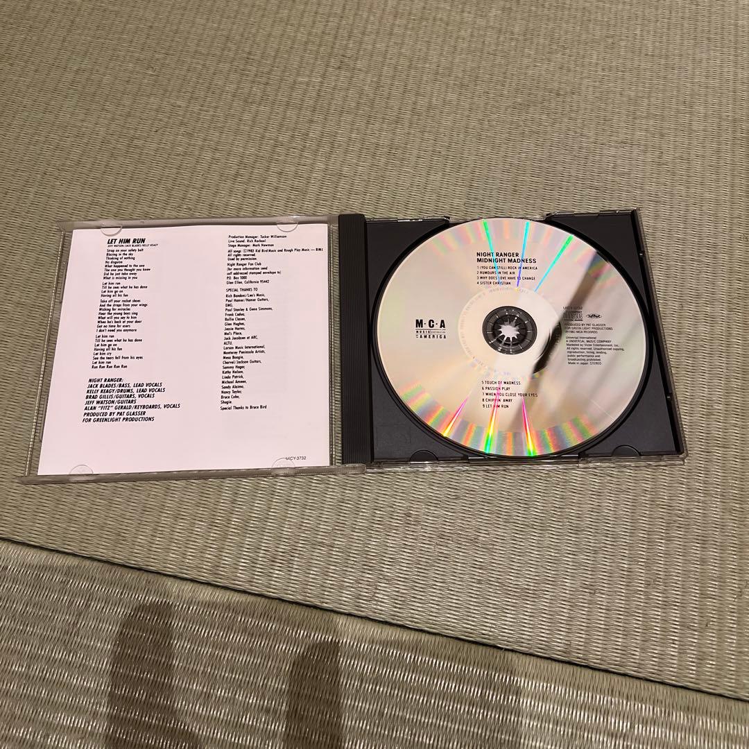 セットリスト付！！Night Ranger激レア盤含むセットCD