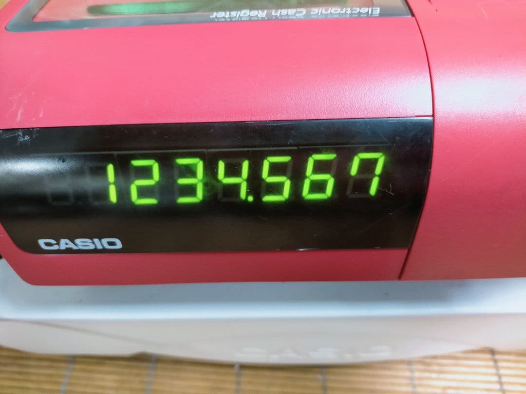 カシオレジスターTE-300　　フル設定無料　 送料無料　人気機種2501301