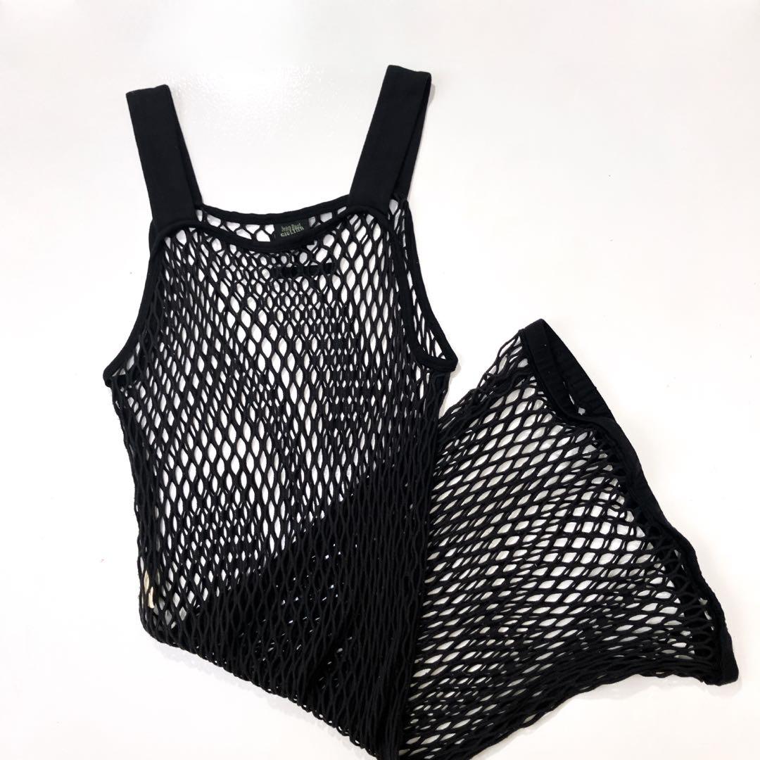 ジャンポールゴルチェ ／メッシュニット　ノースリーブ