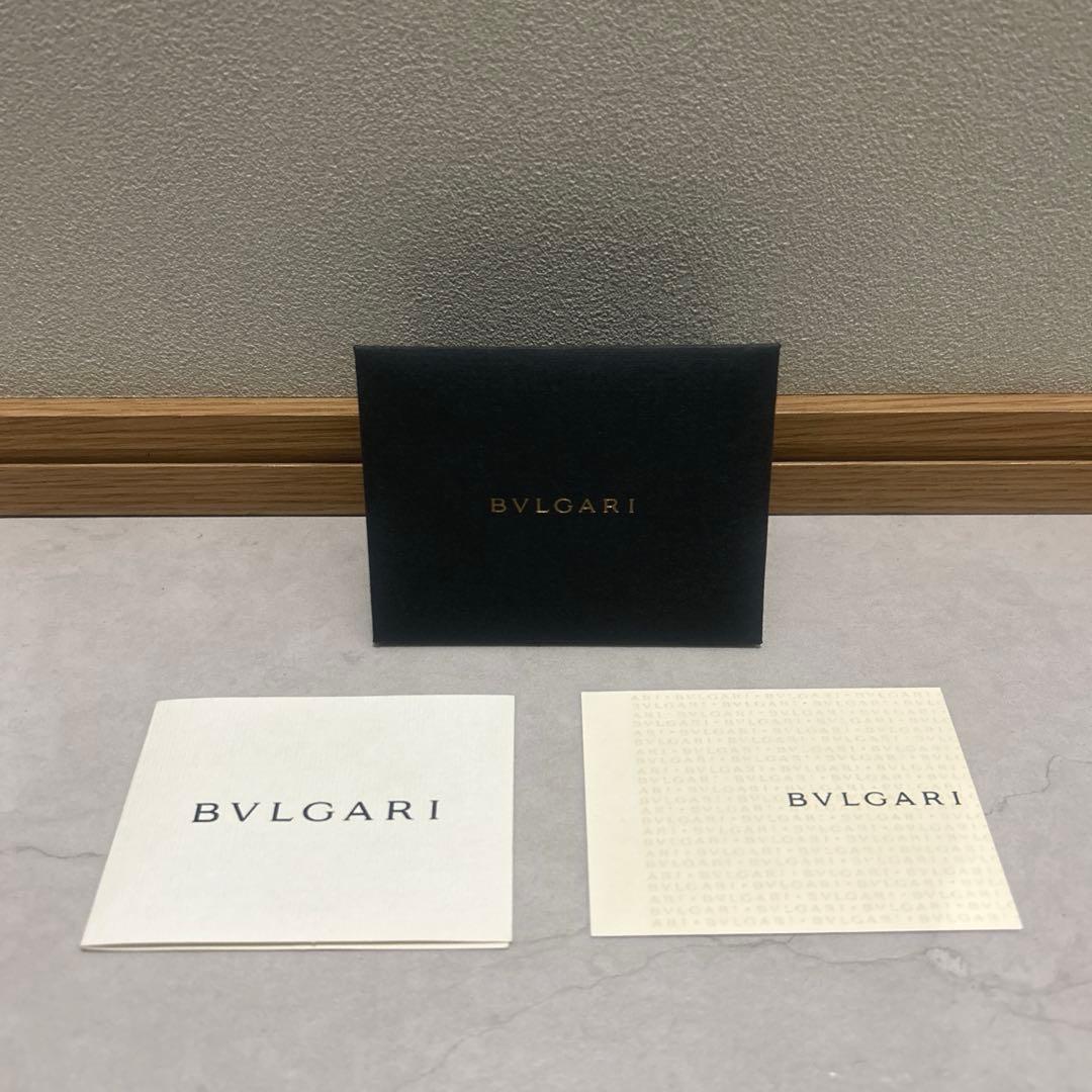 BVLGARI ビジネスレザーベルト【保証書付＊正規品】