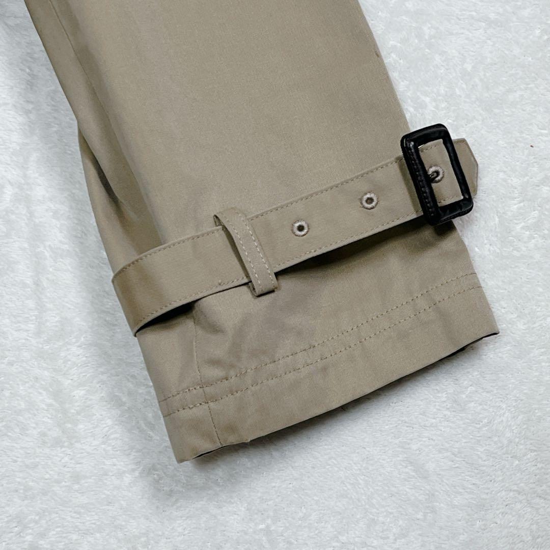 マカロン『ポールスミス ロンドン』ロングトレンチコート マルチストライプ