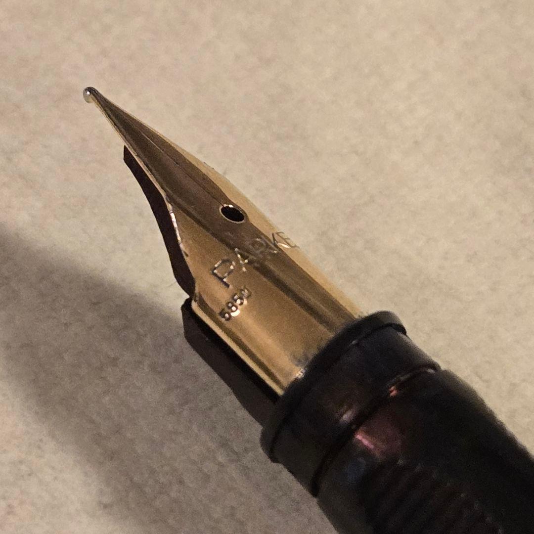PARKER パーカー 万年筆 スターリングシルバー 14K