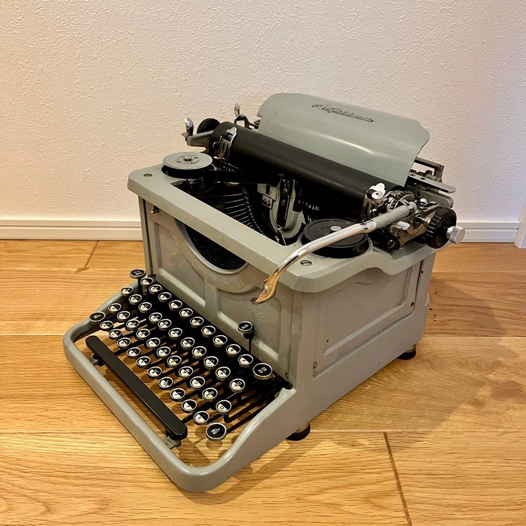 【昭和レトロ】希少　電信用タイプライター　Aspeed 日本データマシン　和文