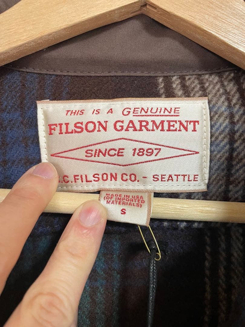 p*e様 1/28 まで フィルソン Mackinaw Wool Jac-Shi