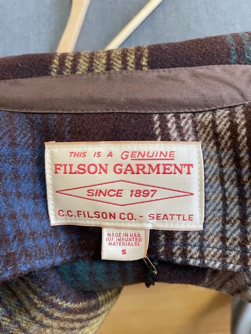 p*e様 1/28 まで フィルソン Mackinaw Wool Jac-Shi