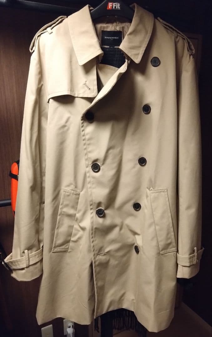 BANANA REPUBLIC ベージュ トレンチコート XL