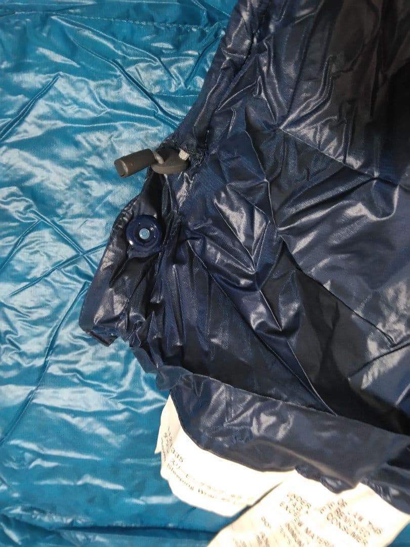 [美品]　800FP　ダウン スリーピングラップ #5 ロング　モンベル