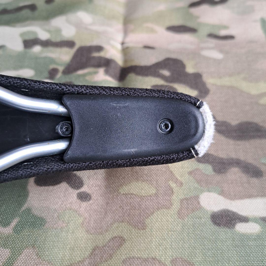 SDG サドル　牛柄　ブルーラグ