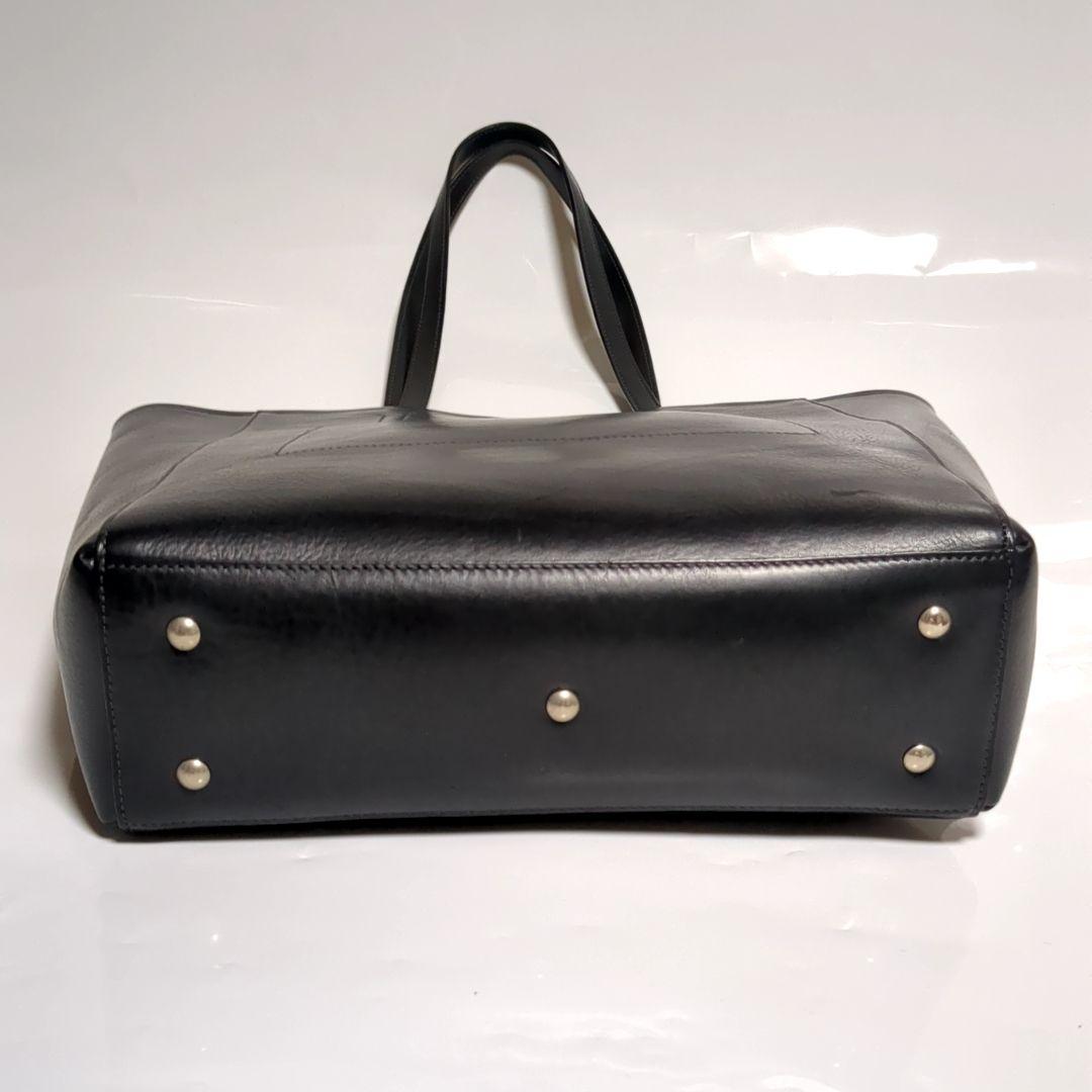 ✨美品✨ダニエル&ボブ OTELLO トートバッグ ブラック レザー ロゴ