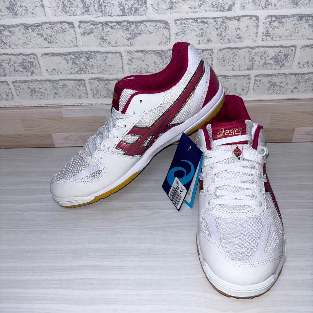 アシックス　バレーボールシューズ　　　ローテジャパンライト　25.5 赤　レッド