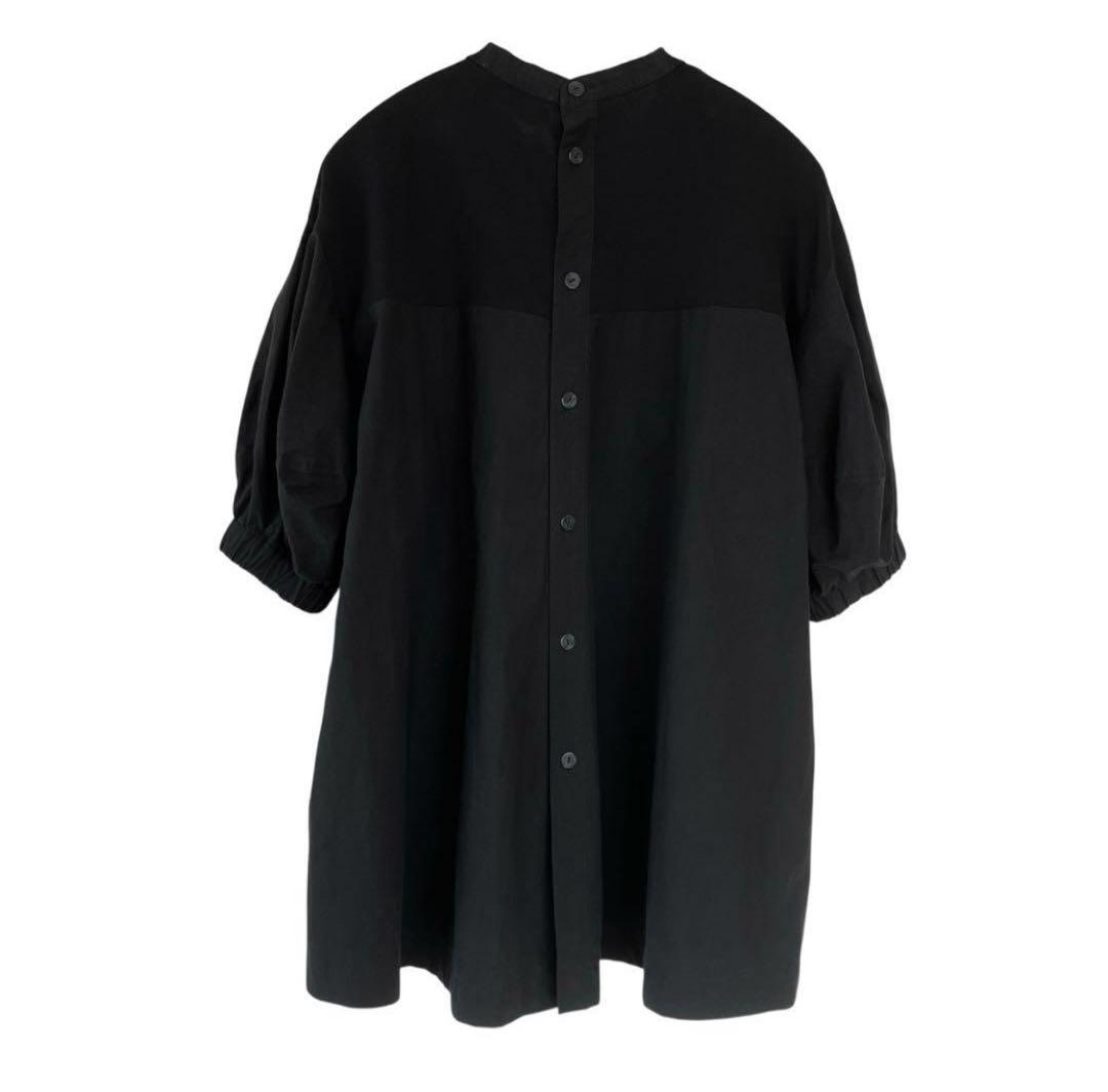 ぽんタロウ ナゴンスタンス コンビネーション プルオーバー ブラウス パフ