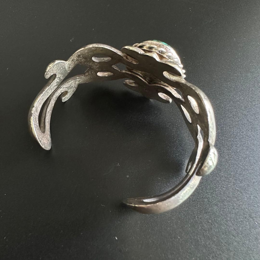 NAVAJO Robert Chee ローンマウンテンターコイズ バングル