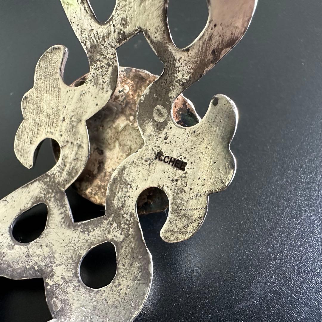 NAVAJO Robert Chee ローンマウンテンターコイズ バングル