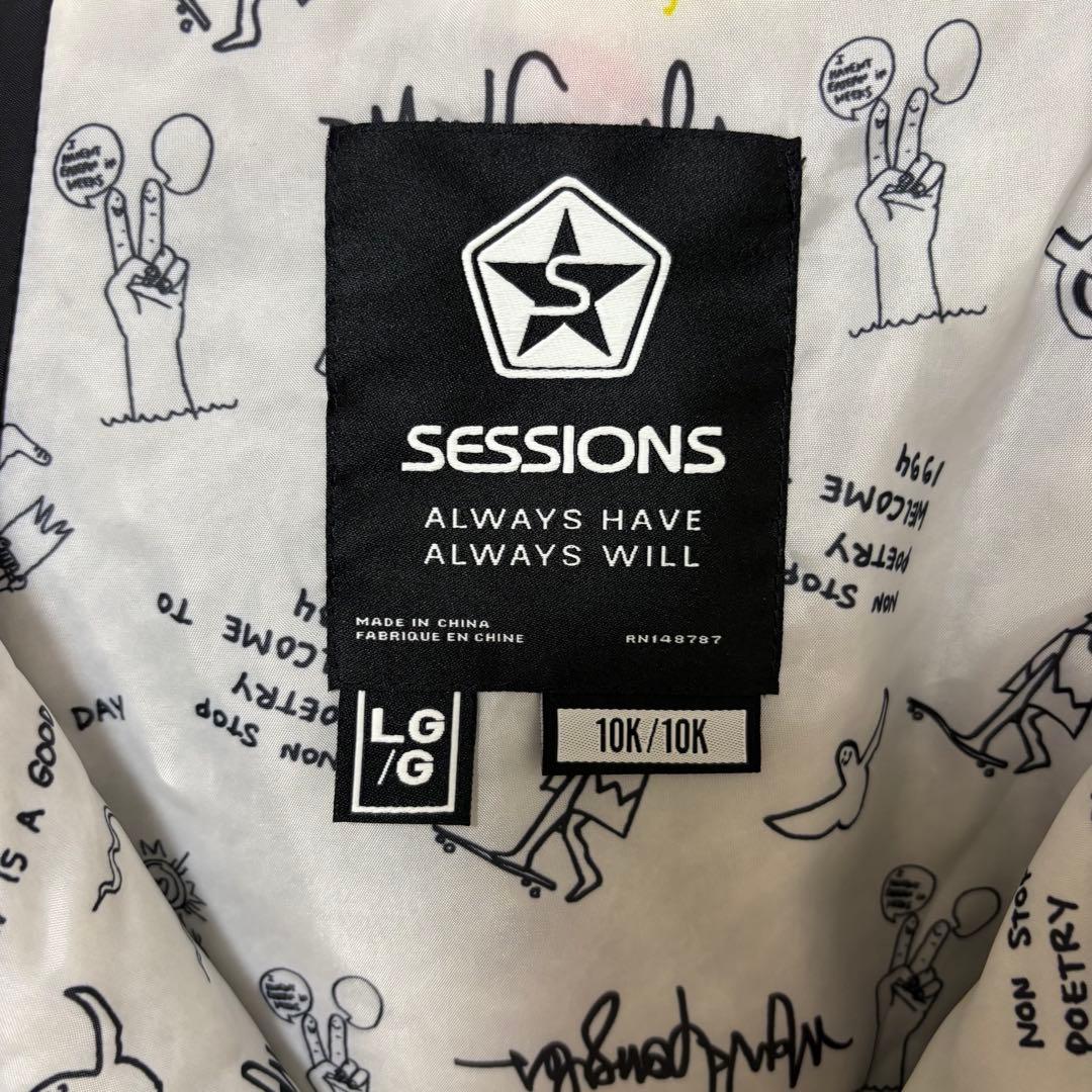 SESSIONS マークゴンザレス コラボ スキー スノーボード ジャケット L