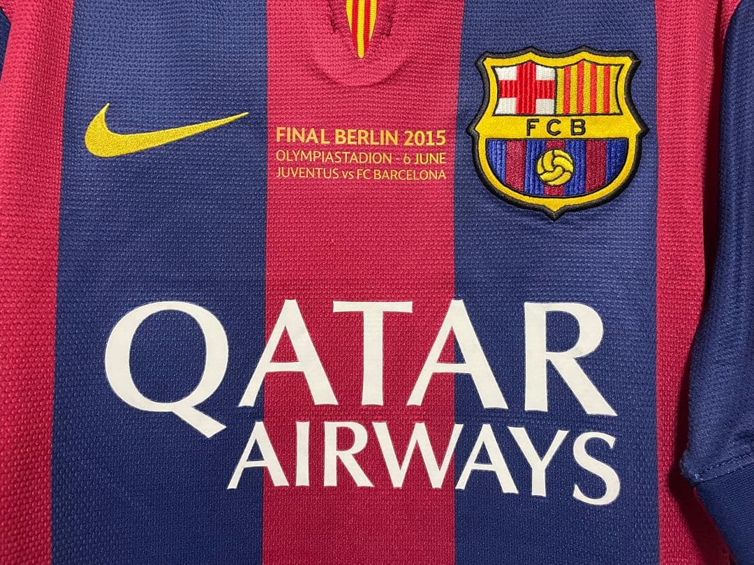 【正規品】メッシ　バルセロナ　14/15 ホームオーセンティック