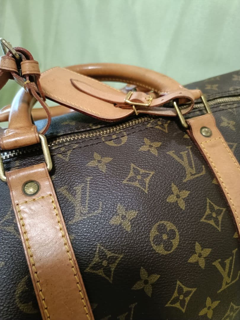 【美品】ルイ ヴィトン キーポル50 モノグラム ボストンバッグ VUITTON