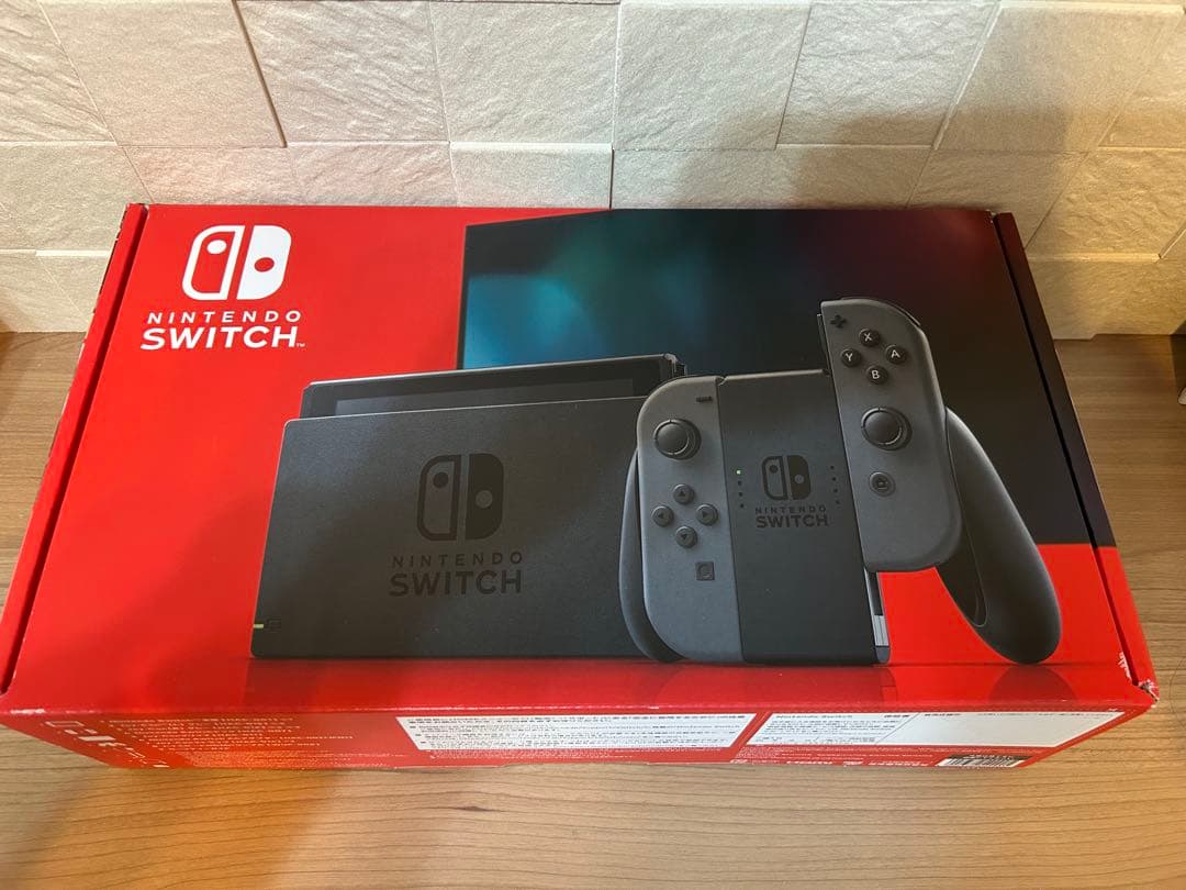 Nintendo Switch 本体 グレー コントローラー付き