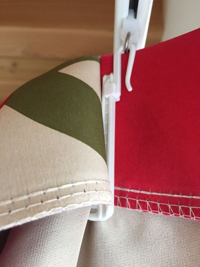 2枚組新品【シビラ】遮光カーテン【カラダス】W100×200 レッド