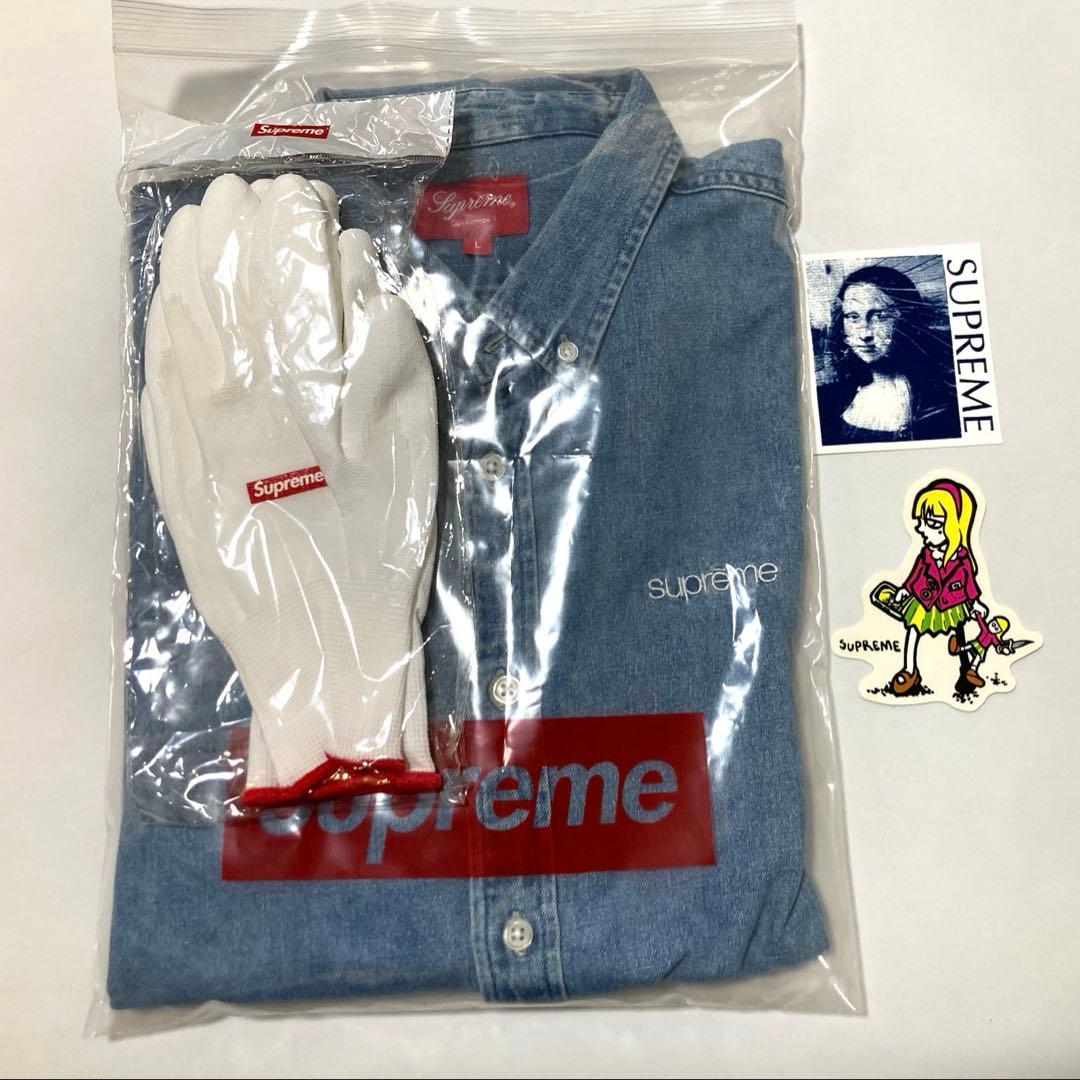 Supreme Classic Logo Denim Shirt デニム シャツ
