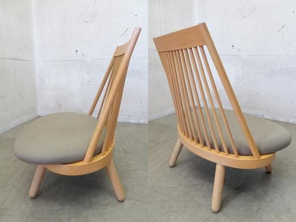 展示品■天童木工■スポークチェア■ウィンザーチェア■豊口克平■名作■ナラ材■