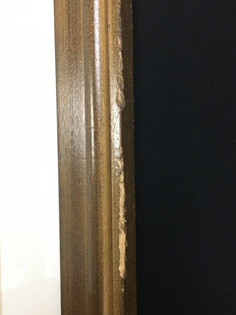 S208「花と星と女」木版画 吹田文明作 34/50