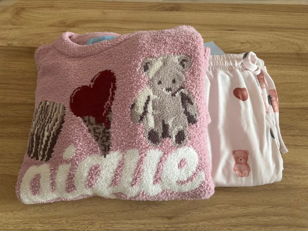 【新品、未使用】gelato pique バレンタイン限定 セット ピンク